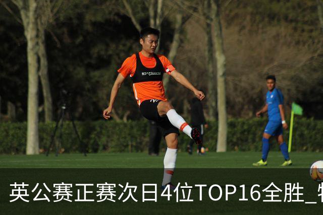 英公赛正赛次日4位TOP16全胜 特鲁姆普艾伦进32强